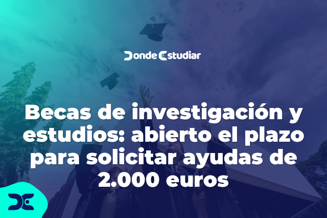 Becas de investigación y estudios: abierto el plazo para solicitar ...